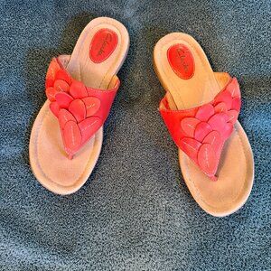 Clarks Artisan Leather Sandals in Pristine Condition-Size 7.5